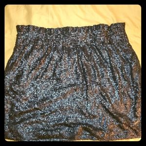 Sequin Mini Skirt
